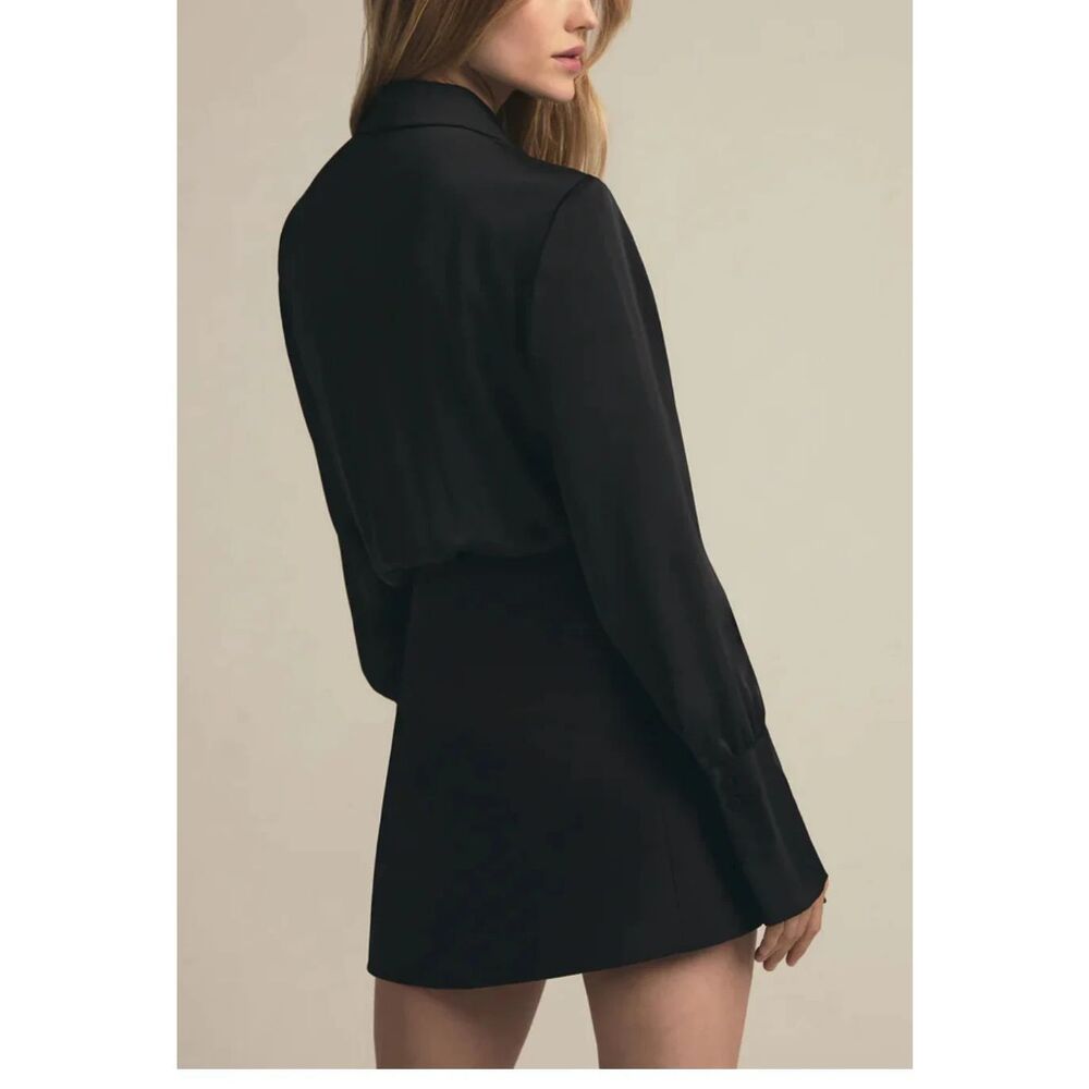 New FAVORITE DAUGHTER The I Can Fix Him Dress in Black - Size 6 - Picture 5 of 8